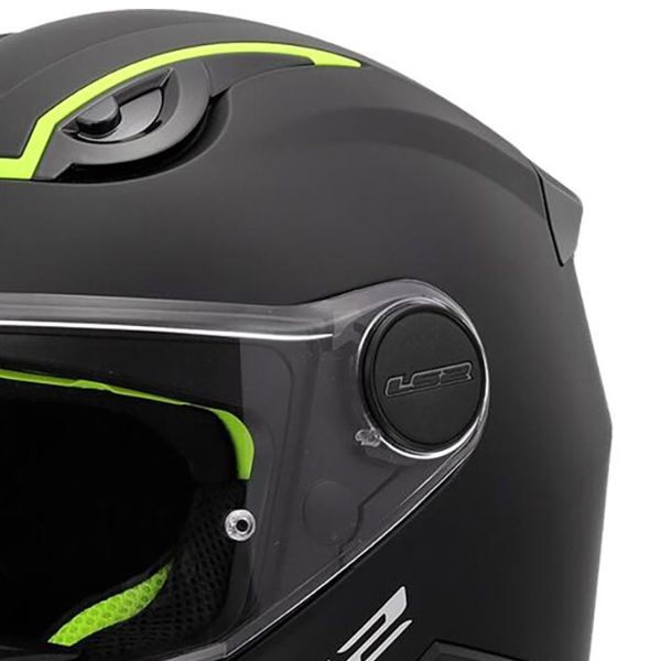 LS2 Kid Solid Nero Opaco FF812