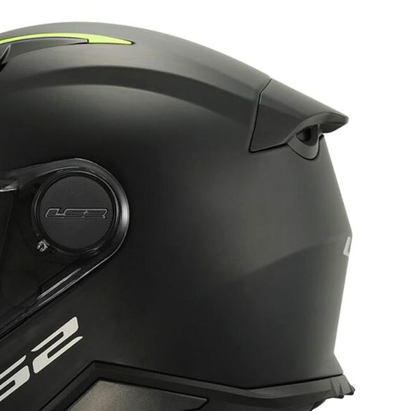 LS2 Kid Solid Nero Opaco FF812