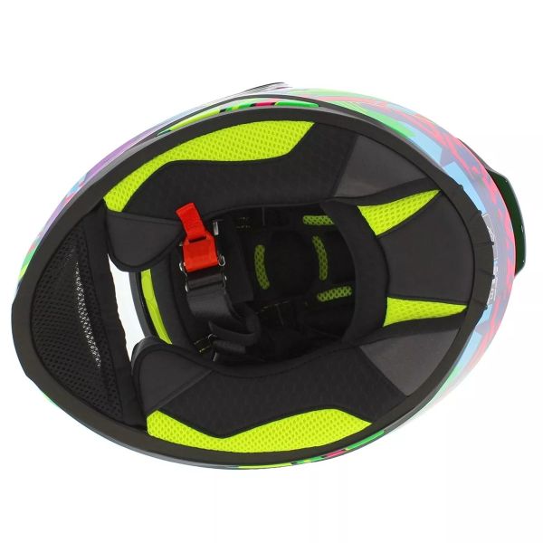 LS2 Kid Svent Blu Verde FF812