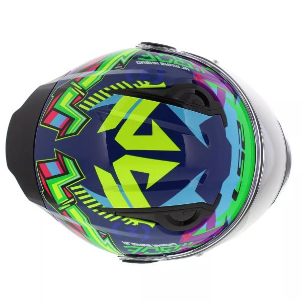 LS2 Kid Svent Blu Verde FF812