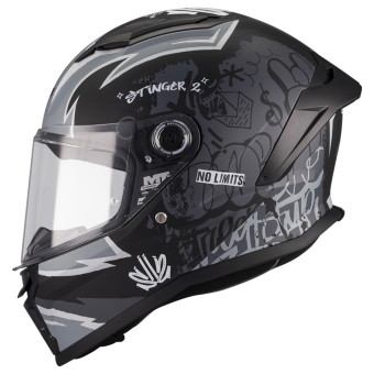 Casque Bambini MT Stinger 2 Kids Tagger B2 Matt