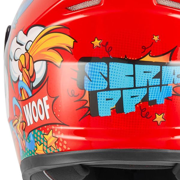 NOX N731 Scrappy Shiny Red