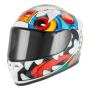 Casque Bambini NOX N731 Scrappy Shiny White