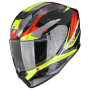 Casque Bambini Scorpion Exo-Jnr Air Tako Black Neon Yellow Red