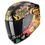 Casque Bambini Scorpion Exo-Jnr Air Yucatan Black Yellow Red
