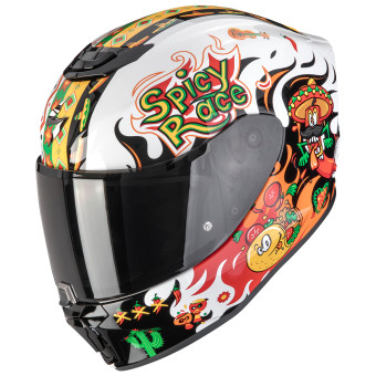 Bambini Scorpion Exo-Jnr Air Yucatan White Orange Black