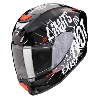 Casque Bambini Scorpion Exo-Jnr Air Boum Black White Casque Bambini Scorpion Exo-Jnr Air Boum Black White