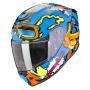 Casque Bambini Scorpion Exo-Jnr Air Fun Blue Orange