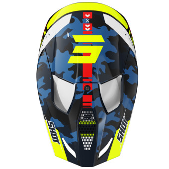 SHOT Furious Kid Flash Blu Giallo Neon Lucido 2.0