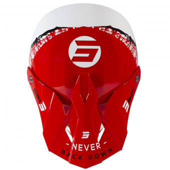 SHOT Furious Storm Red White Glossy Bambino
