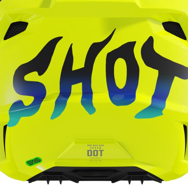 SHOT Speed Kid Ghost Giallo Neon Lucido