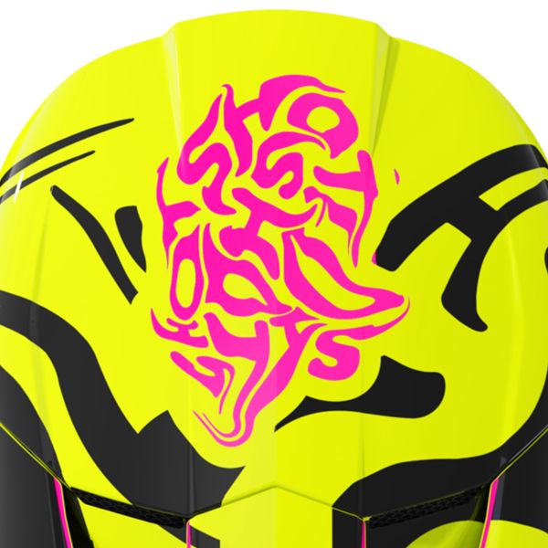 SHOT Speed Kid Ghost Giallo Neon Lucido