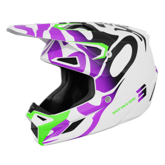 Bambini SHOT Speed Kid Ghost Viola Lucido