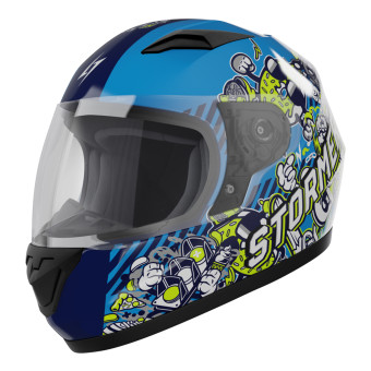 Bambini Stormer Rule Doodle Blue