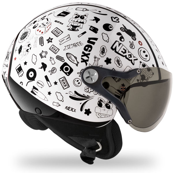 Nexx X60 Kids Spock Bianco