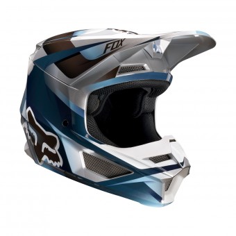 Bambini FOX V1 Motif Blu Grigio Bambino