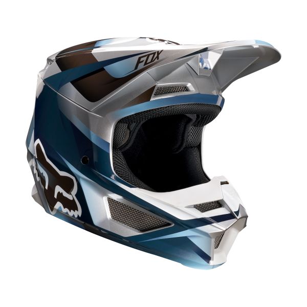 Bambini FOX V1 Motif Blu Grigio Bambino Bambini FOX V1 Motif Blu Grigio Bambino