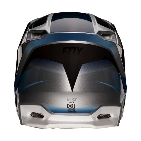 FOX V1 Motif Blu Grigio Bambino