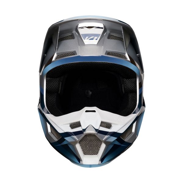 FOX V1 Motif Blu Grigio Bambino