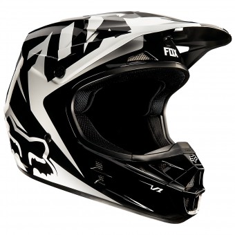Bambini FOX V1 Race Black Kid (001)