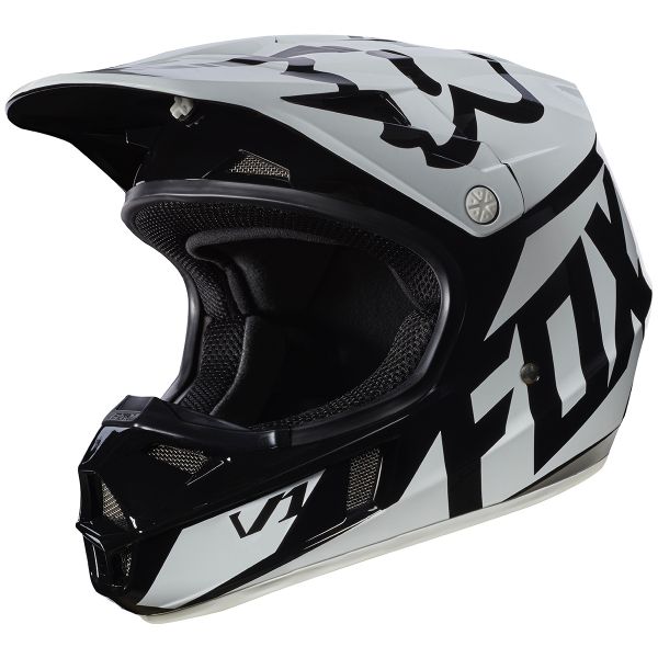FOX V1 Race Black Bambino 001