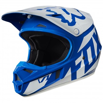 FOX V1 Race Blue Bambino 002