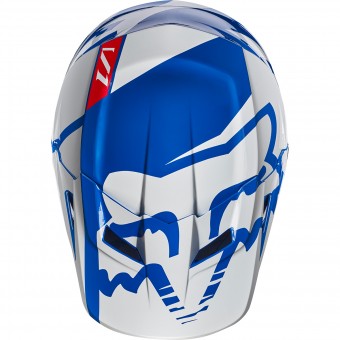 FOX V1 Race Blue Bambino 002