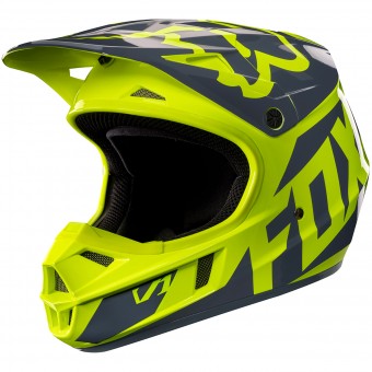 FOX V1 Race Yellow Bambino 005
