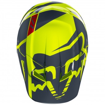 FOX V1 Race Yellow Bambino 005
