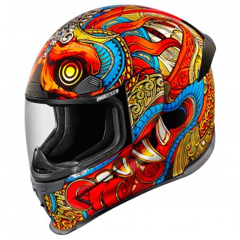 Casque Integrale ICON Airframe Pro Barong Red Casque Integrale ICON Airframe Pro Barong Red