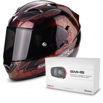 Casco Moto Scorpion EXO 1200 Air Fantasy Black Red Chameleon pronto per  l'invio | iCasque.it