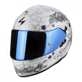 Casque Integrale Scorpion Exo 510 Air Azalea Pearl White Silver Casque Integrale Scorpion Exo 510 Air Azalea Pearl White Silver