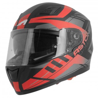 Integrale Astone GT 900 Street Matt Red Black
