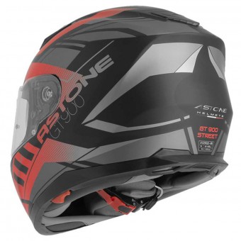 Astone GT 900 Street Matt Red Black