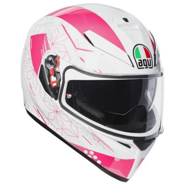 Integrale AGV K3 SV Izumi White Pink