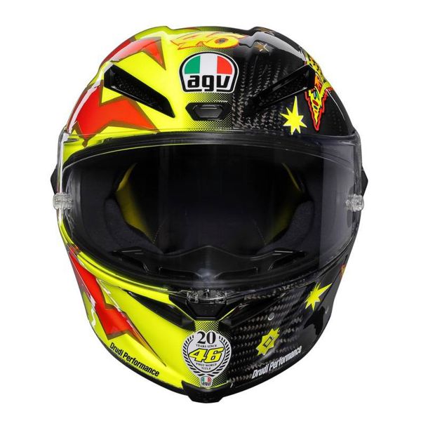 Integrale AGV Pista GP R Replica Rossi 20 Years