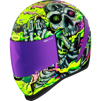 Casque Integrale ICON Airform Hippie Dippy Purple Casque Integrale ICON Airform Hippie Dippy Purple