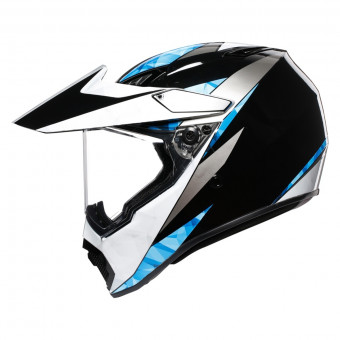 AGV AX-9 North Noir Bianco Blu