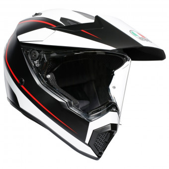 Integrale AGV AX-9 Pacific Road Nero Opaco Bianco Rosso