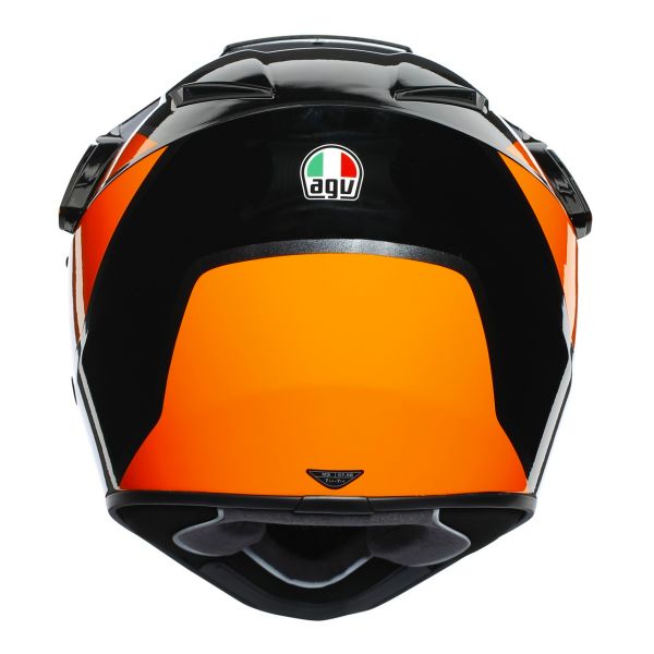 AGV AX-9 Trail Gun Metal Orange