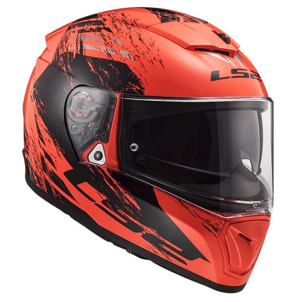 Integrale LS2 Breaker Swat Fluo Orange Black FF390