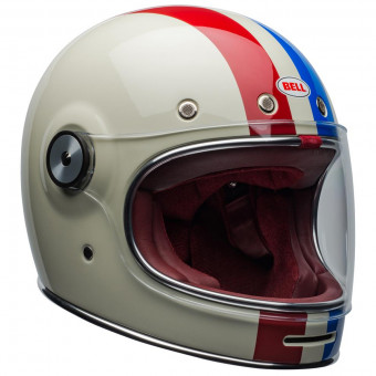 Integrale Bell Bullitt Dlx Command Vintage White Red Blue