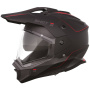 Casque Integrale SHOT Trek Max Vision Rally Nero Rosso Opaco