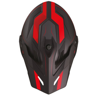 SHOT Trek Max Vision Rally Nero Rosso Opaco