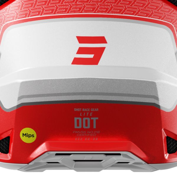 SHOT Trek Max Vision Rally Nero Rosso Opaco