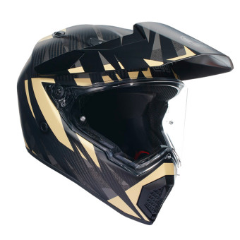 Casque Integrale AGV AX9 Steppa Matt Carbon Grey Sand Casque Integrale AGV AX9 Steppa Matt Carbon Grey Sand
