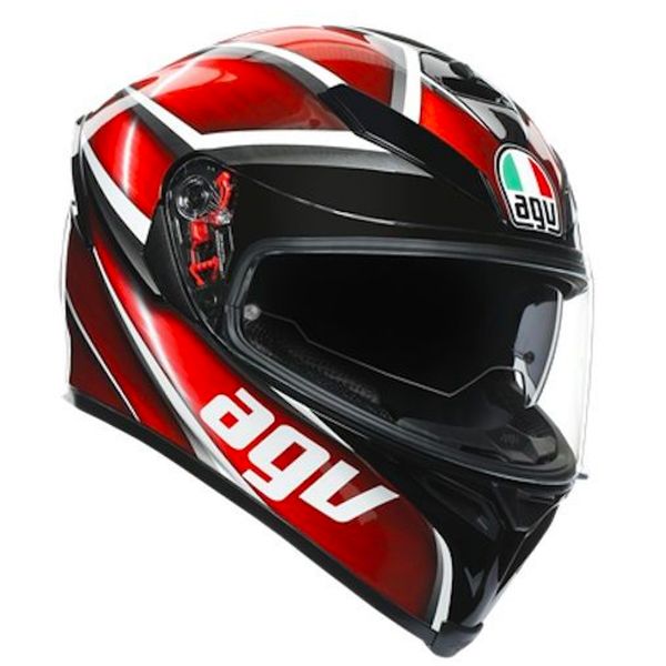 Integrale AGV K-5 S Tempest Black Red