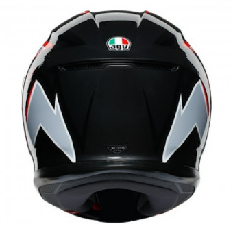 AGV K-6 Flash Matt Black Grey Red
