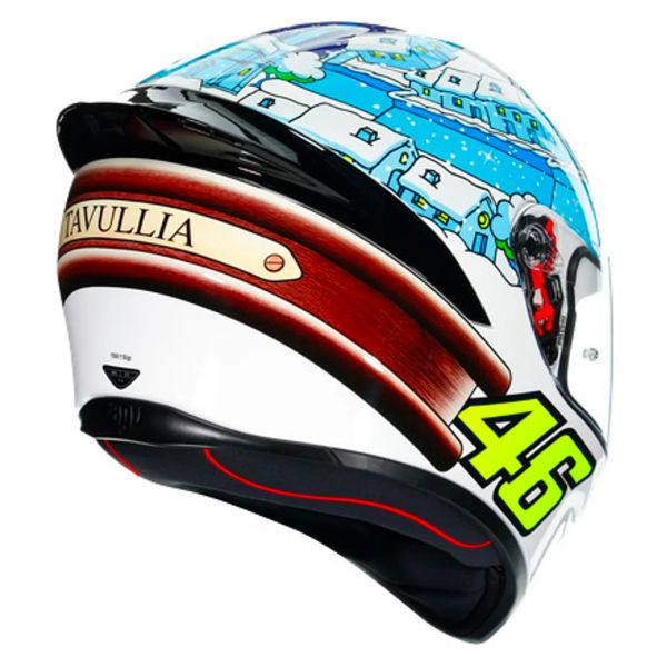 AGV K1 Rossi Winter Test 2017