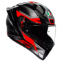 Casque Integrale AGV K1 S Fastlap Black Grey Red